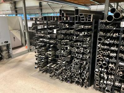Översiktsbild av various steel profiles